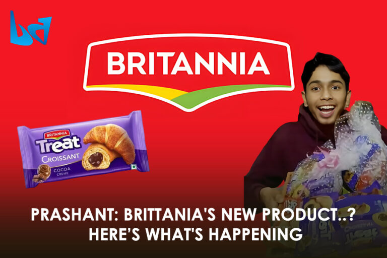 Prashant: Brittania's new product..? Here’s what's happening