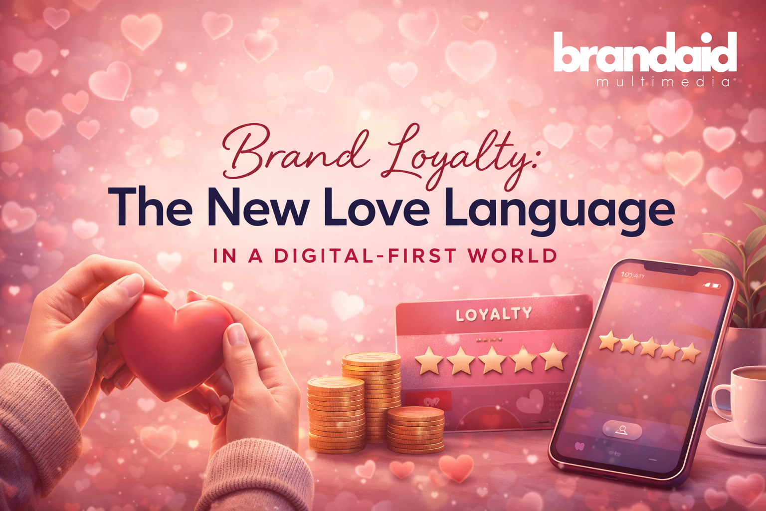 Brand loyalty illustrated through emotional connection, digital engagement, and trust in a digital-first world